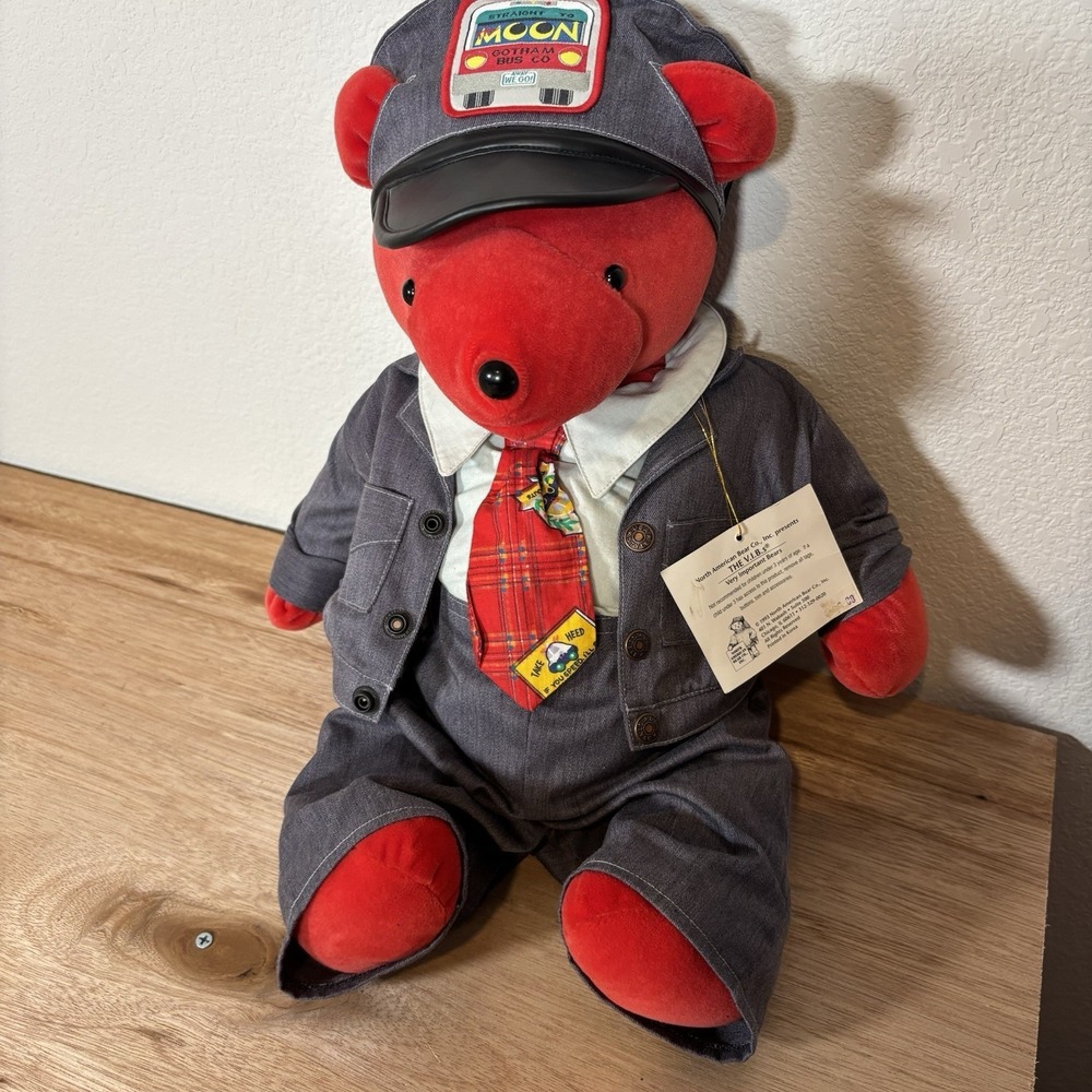 1979 North American Bear Co. Ltd. The Honeyspooners Ralph Krambear VIB Retired